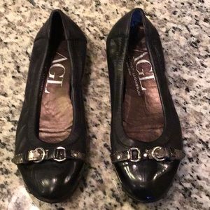 Attilio Giusti Leombruni Cap Toe Ballet Flats